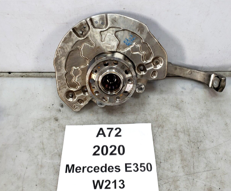 ✅17-23 OEM Mercedes W213 E350 RWD Front Left Driver Side Spindle Knuckle Hub 18k