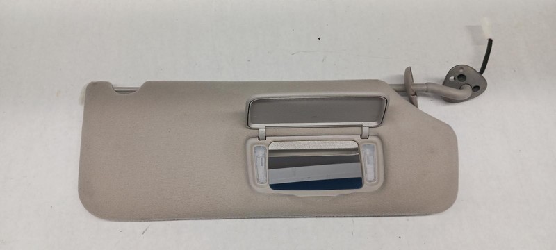 11-'14 TOYOTA SIENNA right passenger Sun visor illuminated gray OEM