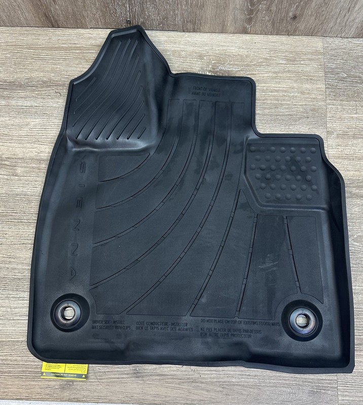 2021-24 TOYOTA SIENNA ALL WEATHER FRONT LHFLOORMAT OEM PART# PT206-08210