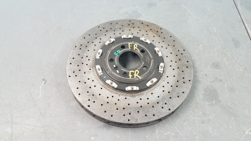2016 McLaren 675LT Spider Right Front Carbon Ceramic Brake Rotor #5556 P11