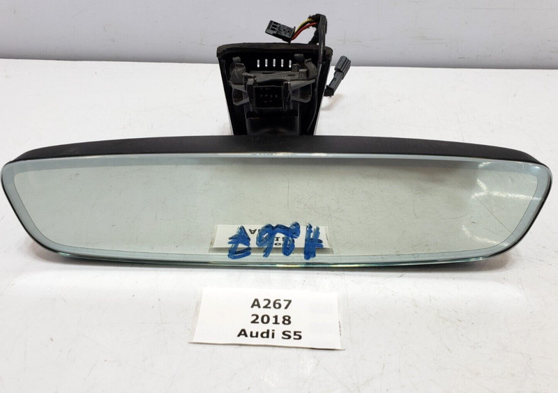 ✅ 2018-2024 OEM Audi S5 Front Windshield Interior Rear View Mirror W/ Camera