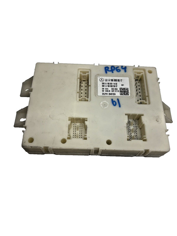 2017 - 2019 MERCEDES GLE 63S OEM REAR SAM SIGNAL ACQUISITION MODULE 1669008017