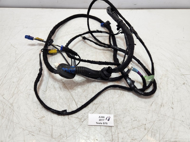 ✅ 12-20 OEM Tesla Model S Rear Left Trunk Liftgate Wiring Harness Cable Wire