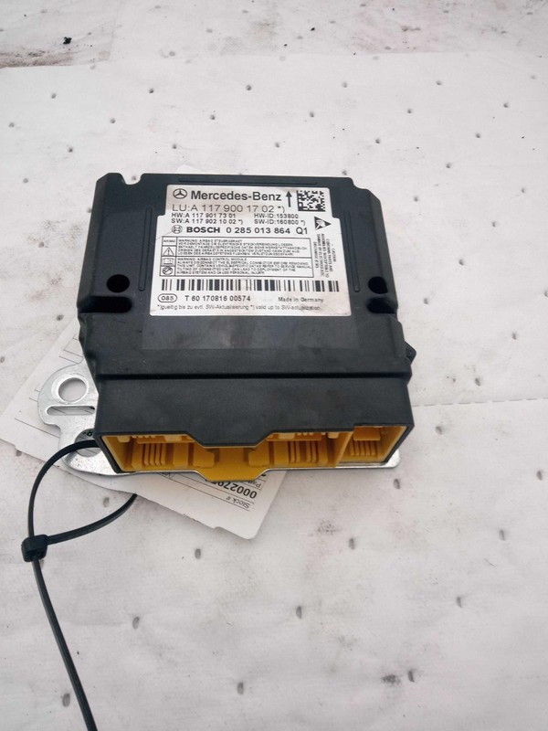 Used Air Bag Module fits: 2018 Mercedes-benz Mercedes cla-class 156 Type air bag