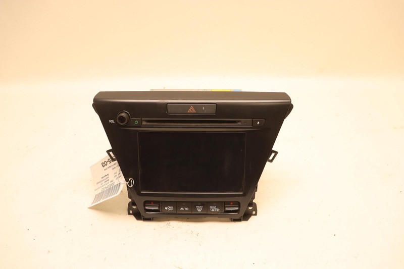 2014-2015 ACURA MDX RADIO CD MEDIA & CLIMATE DISPLAY SCREEN RECEIVER UNIT OEM