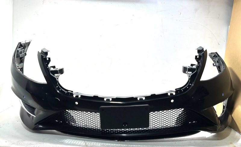 2014-2017 MERCEDES W222 S550 AMG Front Bumper Cover Black OEM = DAMAGE =