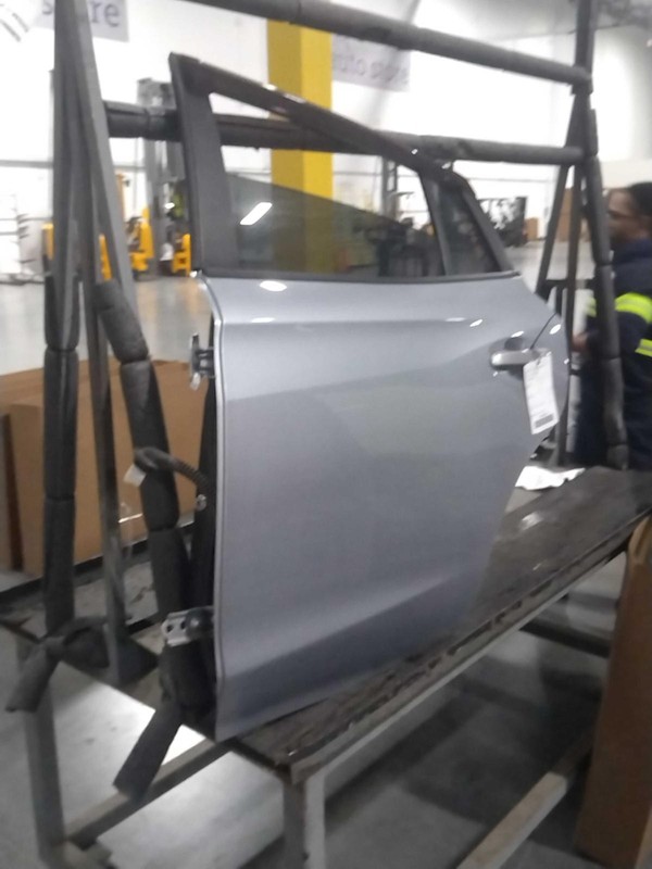 2018 Subaru XV Crosstrek Left Rear Door Silver - Slight Fold - Used Part