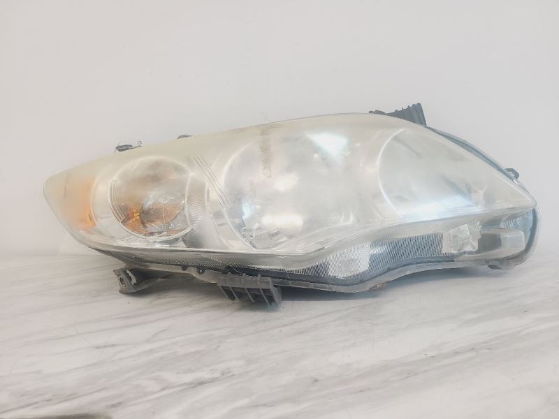 Passenger Right Headlight Without Black Trim Fits 11-13 COROLLA 572059