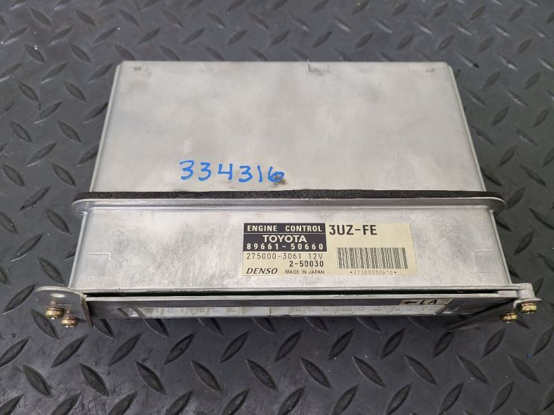 2002 Lexus LS430 4.3L A/T ECM ECU Electronic Control Module Unit OEM 89661-50660