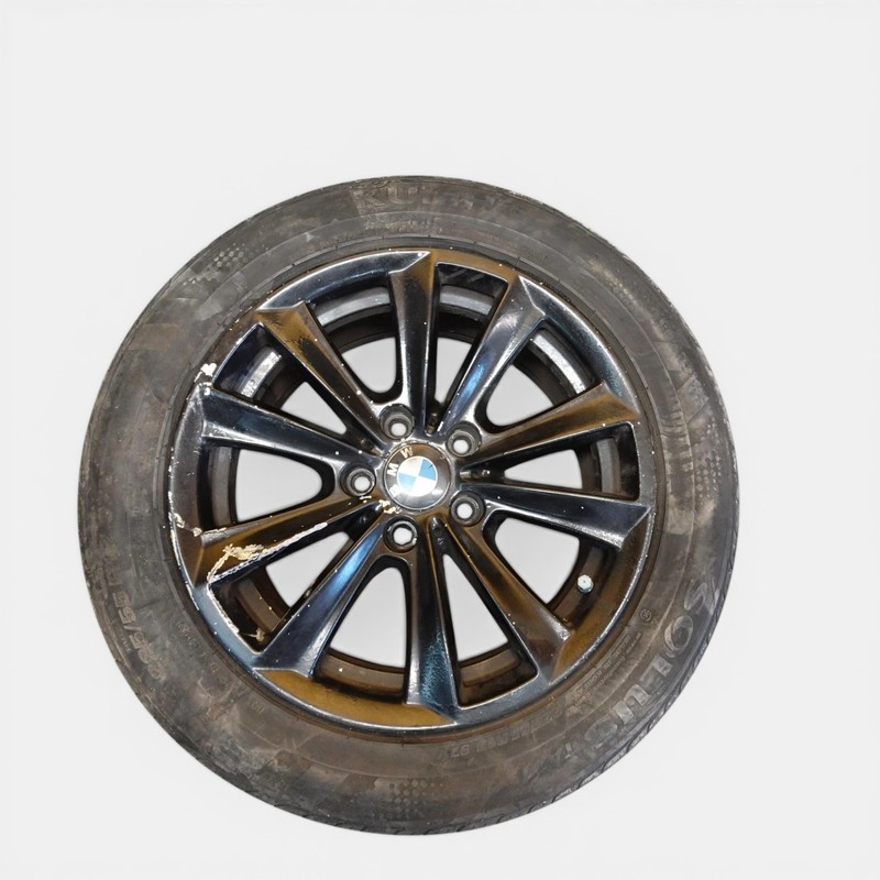 2014-2018 Bmw 435i 17x7 1/2 5 Spoke V Spoke Spary Painted Black
