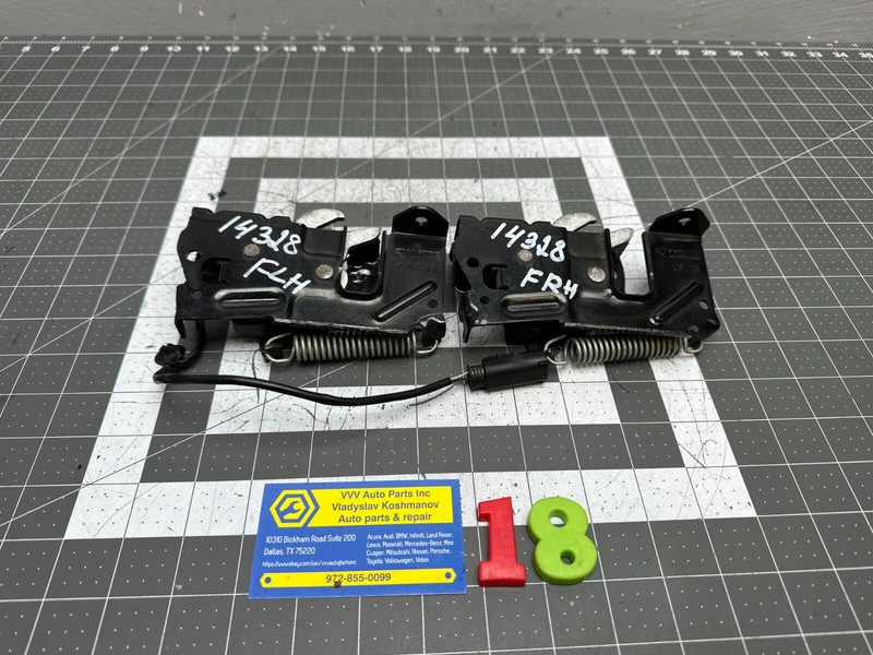 12-20 BMW F30 F32 HOOD LOCK LEFT RIGHT SET OEM