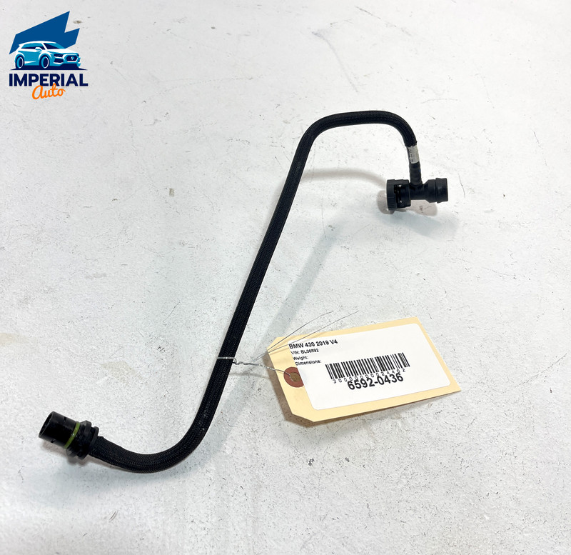 Fuel Tank Breather Valve With Pipe BMW M240IX 2017-2021 OEM