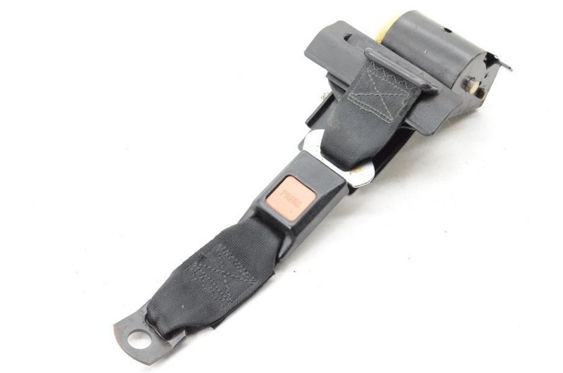 1987-1989 Nissan 300zx 2+2 Black Driver Left Rear Seat Belt Retractor