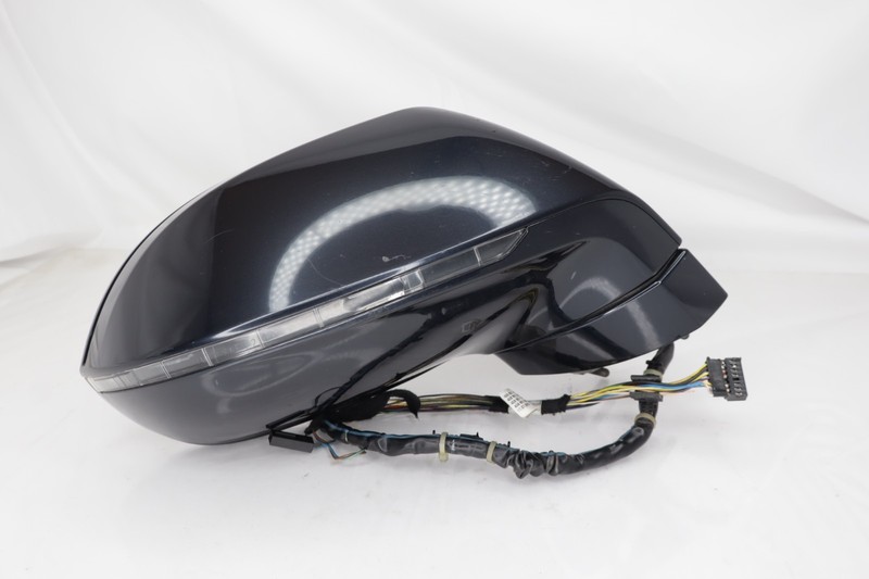 ✅ 2012-2018 AUDI A7 S7 LEFT DOOR MIRROR ASSEMBLY BLIND SPOT BLACK OEM