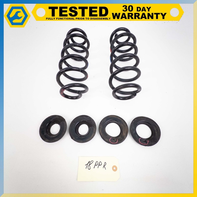 17-18 Toyota Prius Prime REAR LEFT RIGHT SUSPENSION COIL SPRING SET OEM
