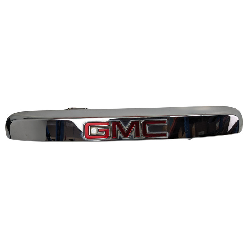 2009-2016 GMC Acadia Trunk Liftgate Chrome Molding Emblem W/ Camera ANB54974 OEM