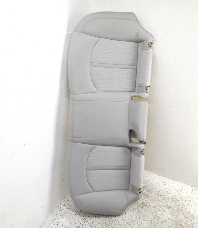 2016 16 Hyundai Sonata Hybrid Rear Lower Bottom Seat Cushion OEM Cloth Gray