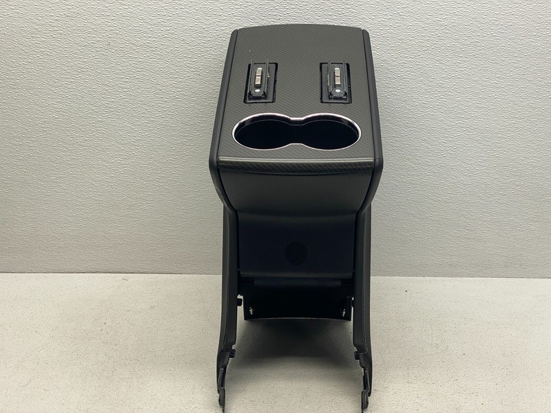 2012-2015 TESLA MODEL S CENTER CONSOLE ARM REST CUP HOLDER OEM