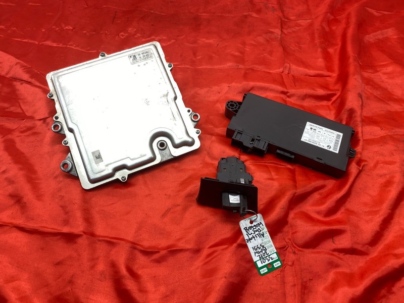 BMW E88 E90 E92 135 335 X5 X6 N55 DME ECU Engine Computer Module Key Set OEM