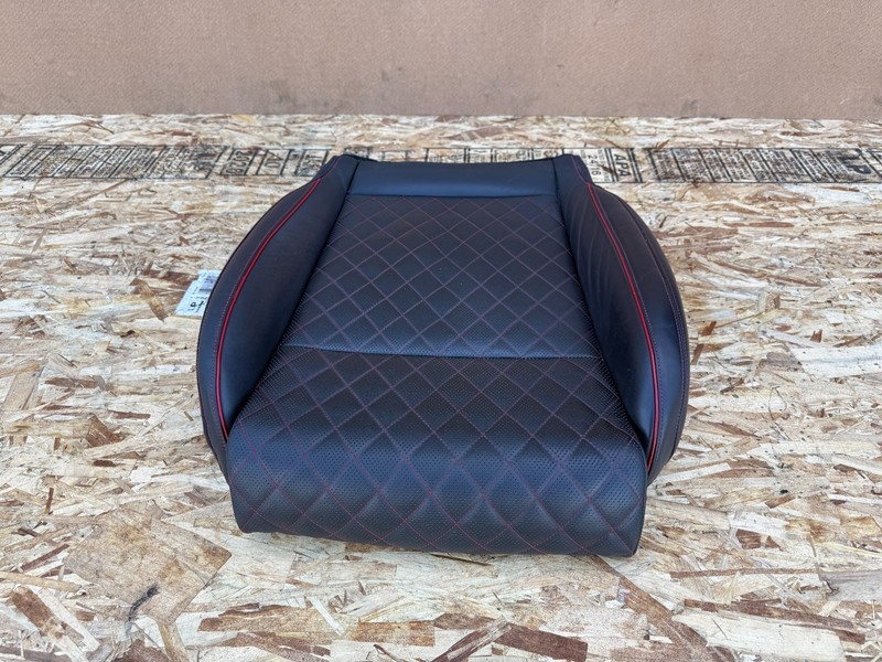 GENESIS G70 2019-2026 OEM FRONT LEFT DRIVER LOWER SEAT SKIN CUSHION (BLACK)