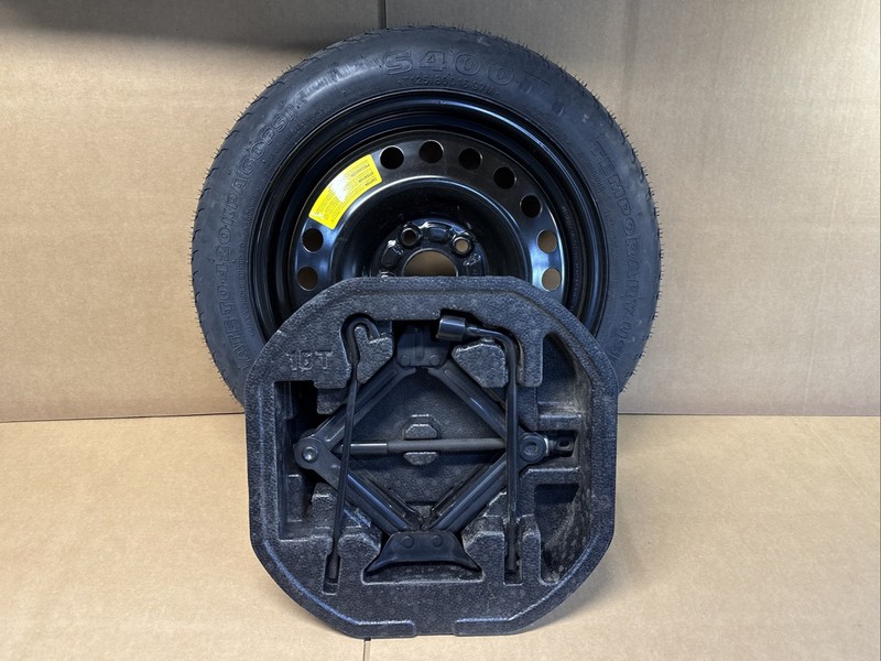 2020-2025 Sonata Kia K5 Spare Tire Kit w/ Jack Tools Lug Wrench OEM T125/80D16