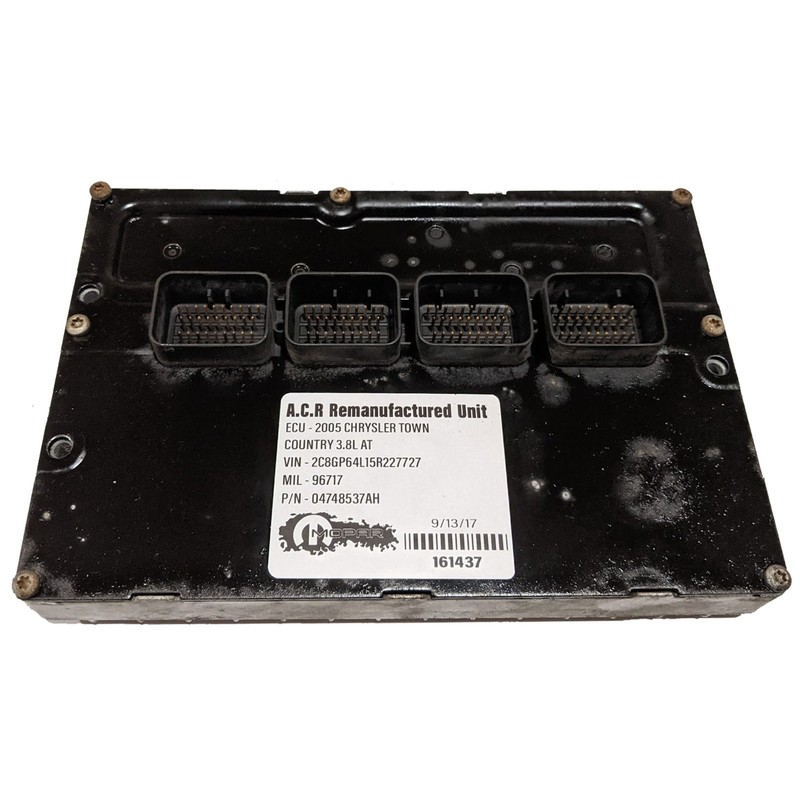 OEM Engine Control Module ECU Chrysler Town & Country 3.8L V6 2005 / 04748537AH
