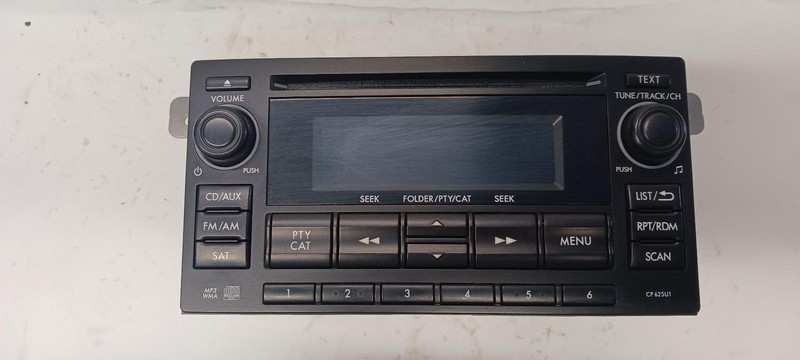 13 SUBARU FORESTER radio assembly head unit w/o navigation OEM 1 Year Wnty!