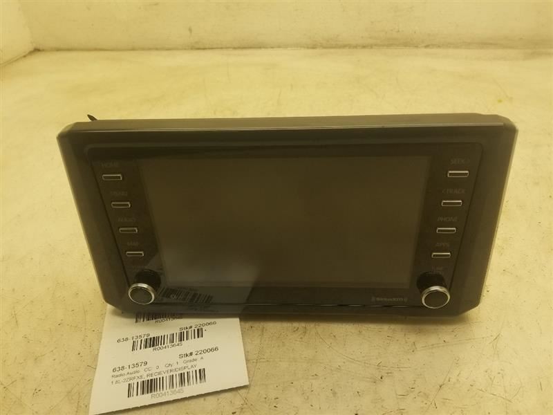 2021 TOYOTA COROLLA RADIO/STEREO MAIN UNIT ASSEMBLY