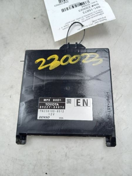 Chassis ECM Multiplex Network Body Left Hand Dash Fits 20-21 TACOMA 459565