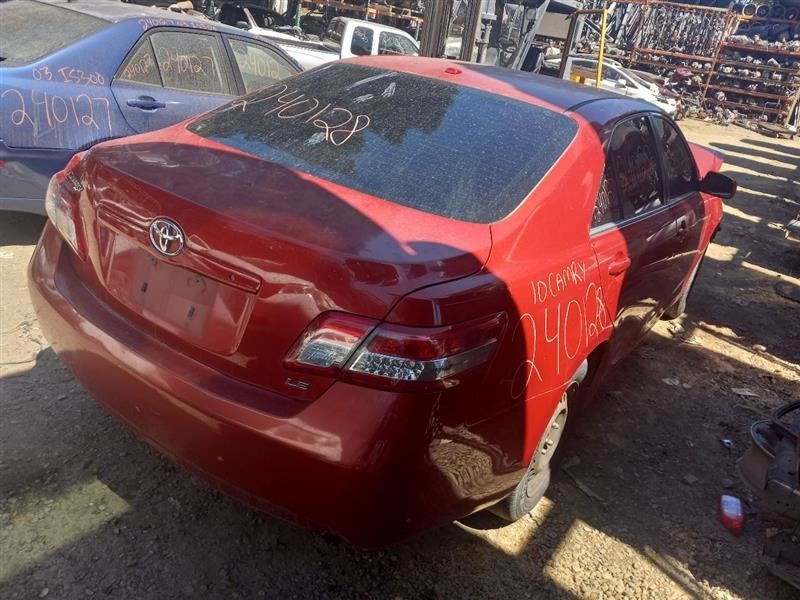07 08 09 10 11 TOYOTA CAMRY LE REAR BUMPER VIN F 5TH DIGIT RED-3R3 SCRATCHES