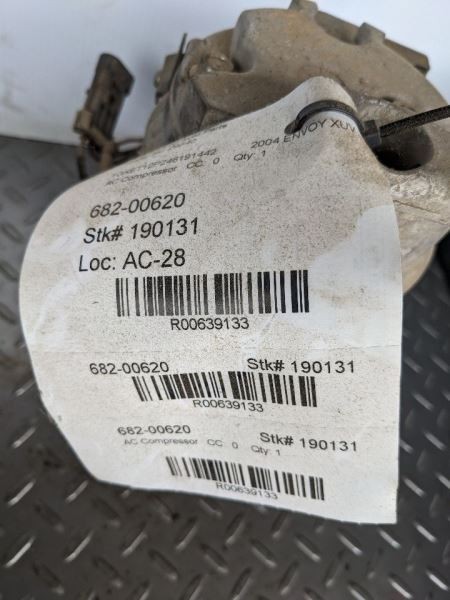 AC Compressor Fits 04-07 RAINIER 639133