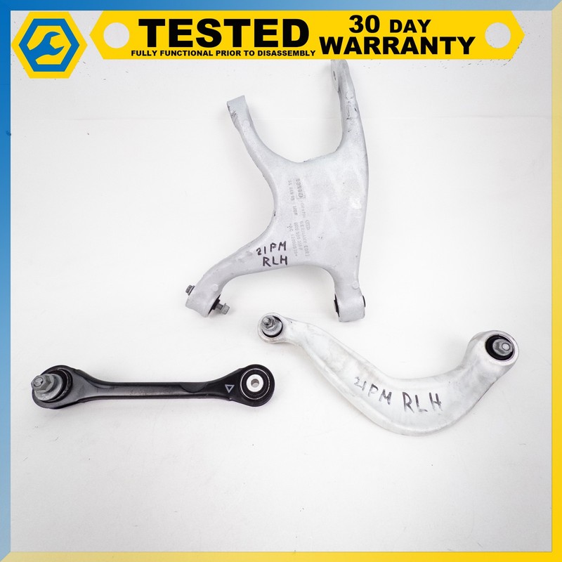 15-24 PORSCHE MACAN REAR LEFT SUSPENSION CONTROL ARM SET OF 3 OEM