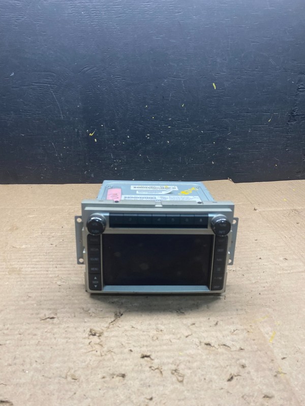 2009 Lincoln Mkx Am Fm Cd Player Radio Navigation Screen Display Q2340 DG