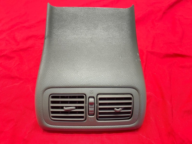 10-13 Infiniti G37 Rear Center Console AC Vent Grill Trim Cover Panel Gray OEM✅