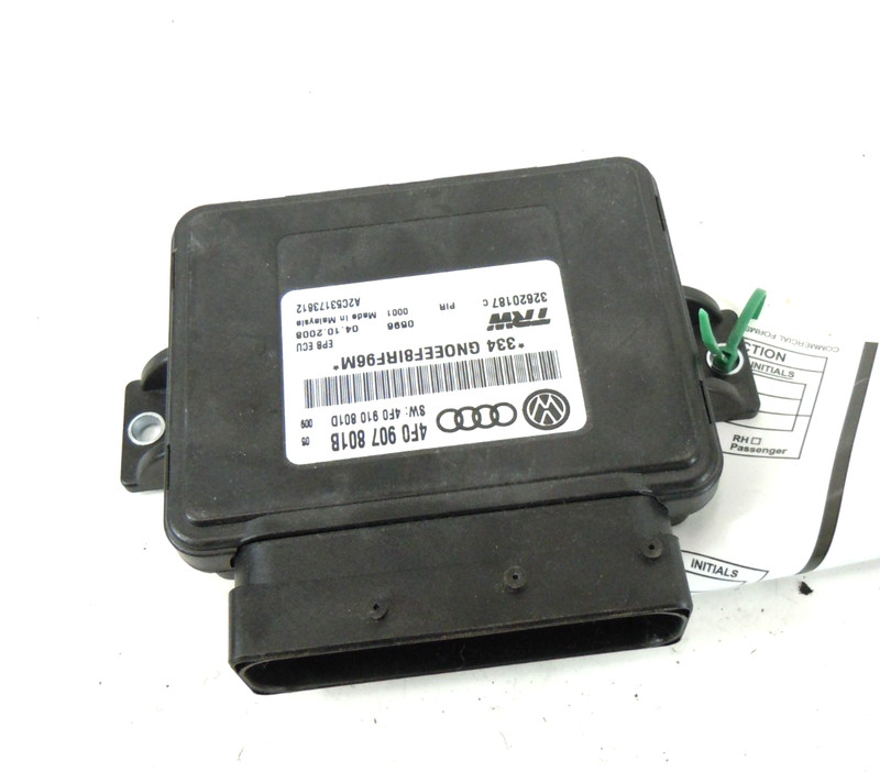 2009 09 Audi A6 Parking Brake Control Module OEM 4F0907801B