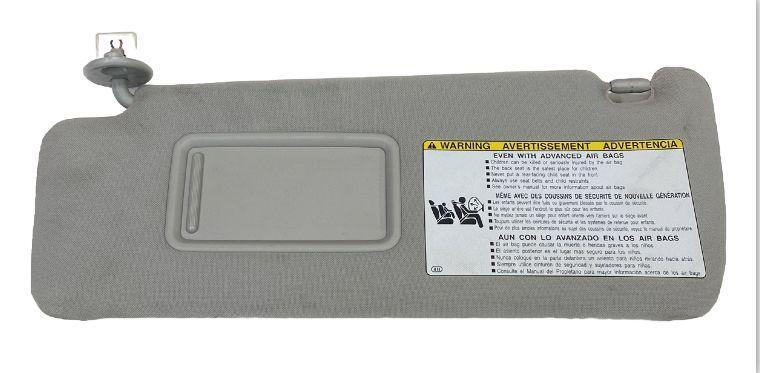 Toyota 4runner sun visor 10 13 left driver side gray assy OEM 7432035B10B1