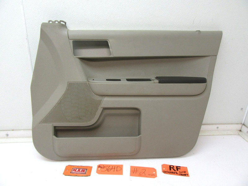 DOOR PANEL TRIM ARM REST SPEAKER COVER PASSENGER SIDE FRONT RF 08-12 FORD ESCAPE
