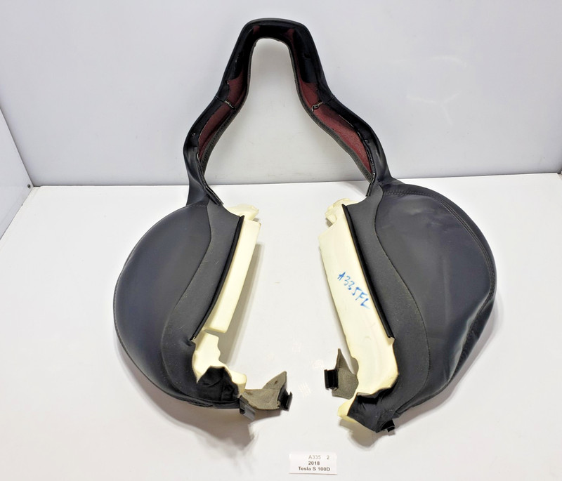 ✅ 16-20 OEM Tesla S Front Left Driver Seat Bolster Trim Cushion Black*