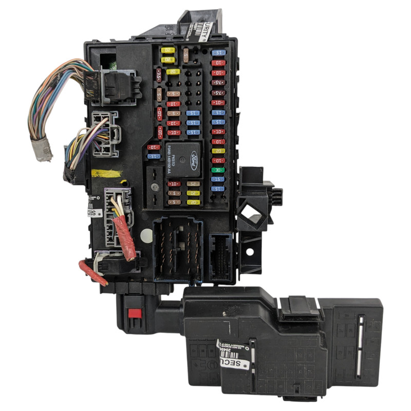 07-14 Ford Expedition Theft Locking Smart Junction Fuse Box 7L1T-14B476-CG OEM