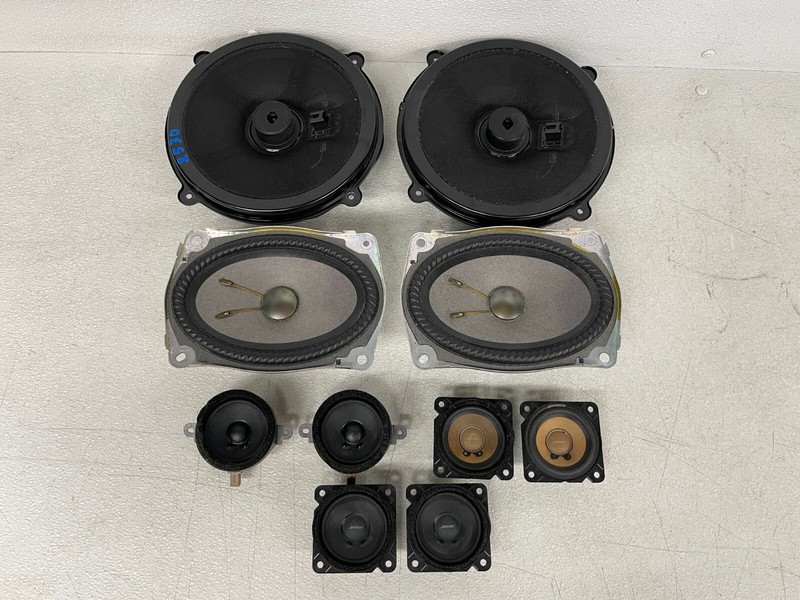 ⭐2017-2022 INFINITI Q60 DOOR SUBWOOFER TWEETER SOUND SPEAKER SET OEM LOT2530