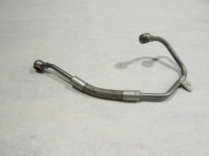 20-23 McLaren GT 2021 4.0L Left Oil Turbo Cooler Supply Hose Pipe Line Tube ;@1