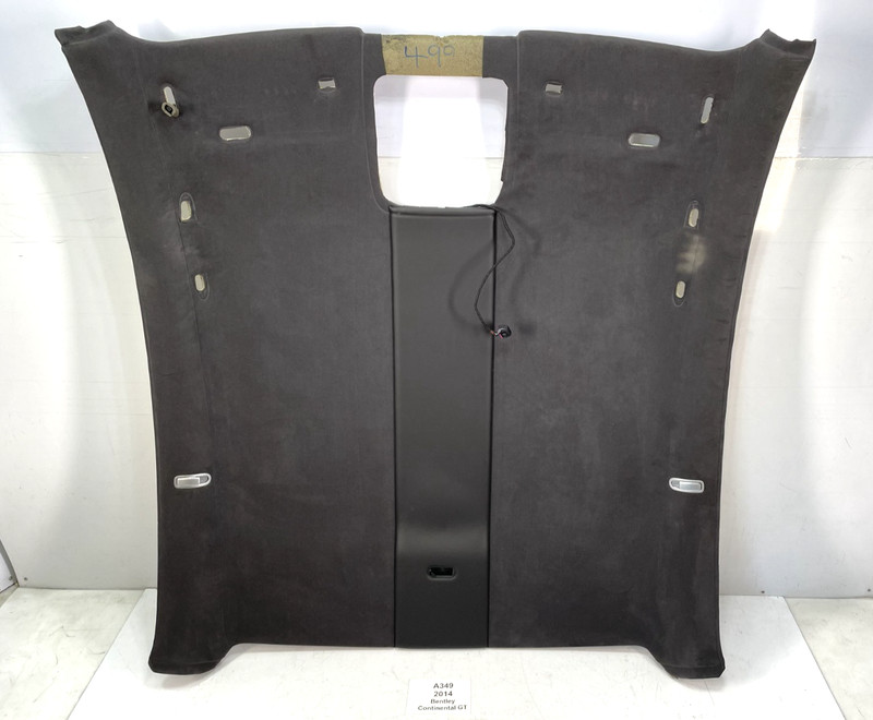 ✅ 2012-2018 OEM Bentley Continental GT Headliner Interior Roof Cover Trim Black