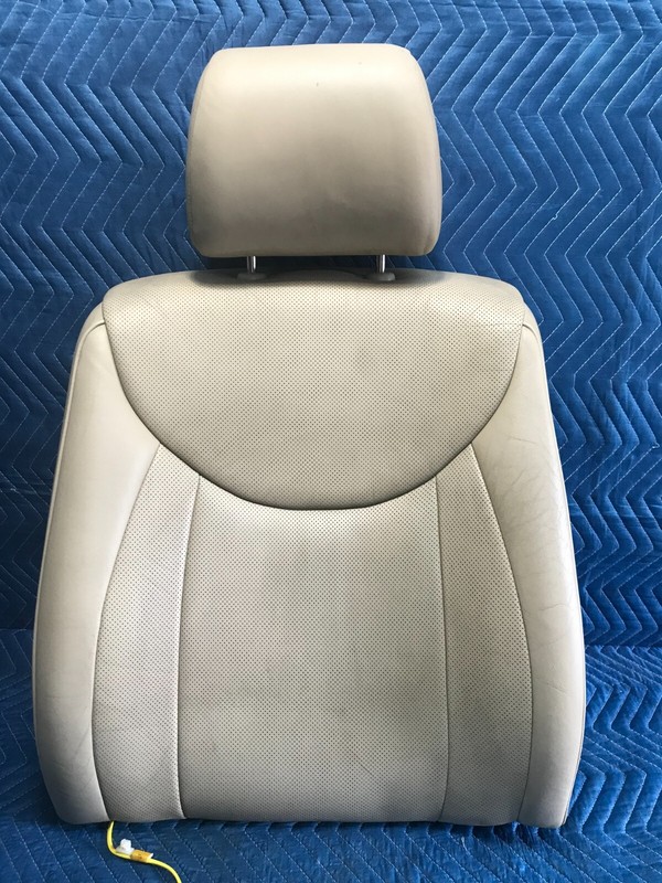 01-06 Lexus LS430 Leather Power Seat Front Passenger Right Upper Seat Cushion