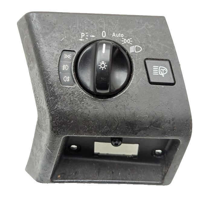 2003 Mercedes W220 S500 Headlight Control Switch Trim Assy Black 2205450504