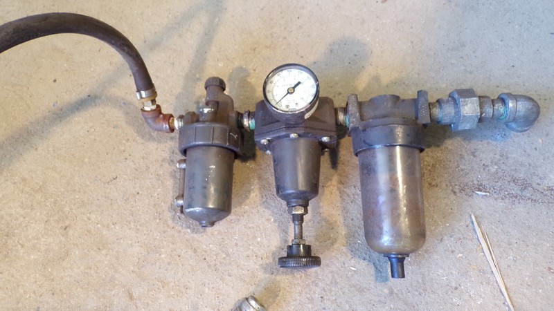 Parker 07F31AB Aro 27344-000 Pneumatic Gauge/Filter Assembly *FREE SHIPPING*