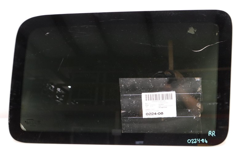 2018 JEEP WRANGLER 4DR REAR RIGHT SIDE QUARTER PANEL WINDOW GLASS OEM