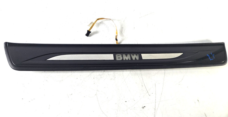 2010 2016 BMW 528i Left Driver Front Door Sill Scuff Plate Trim OEM 51477203607