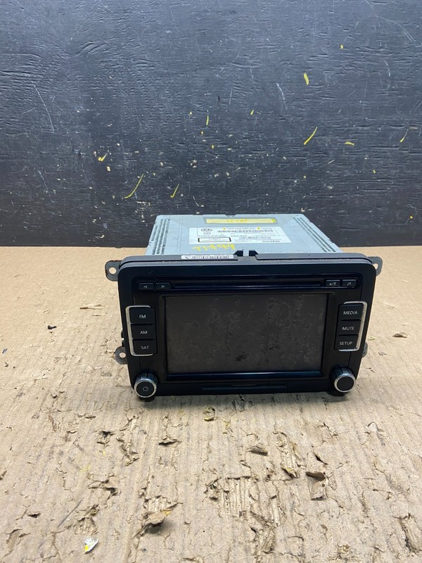 Volkswagen Navigation Radio Head Unit 1k0035180ac T1799 PS