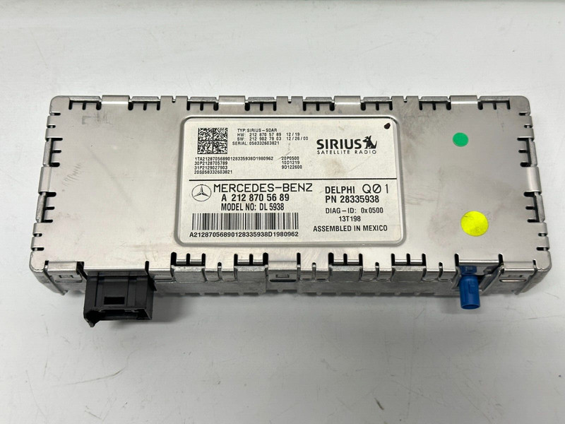 🟢Mercedes R172 SLK250 E350 GL550 Sirius Satellite Radio Receiver 2128705689 OEM