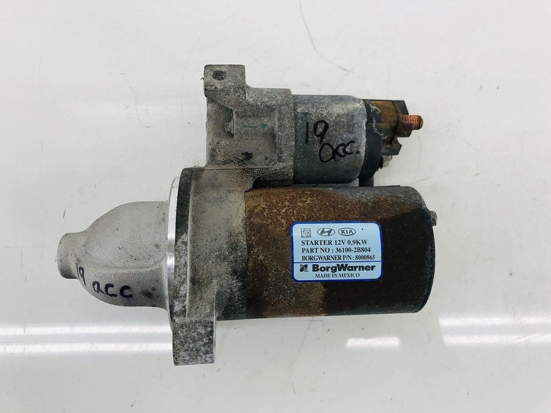 18-19 HYUNDAI ACCENT 1.6L L4 GDI GASOLINE ENGINE STARTER MOTOR 12V OEM